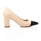 XO Style Stylish Bi-Tone High Heels Shoes