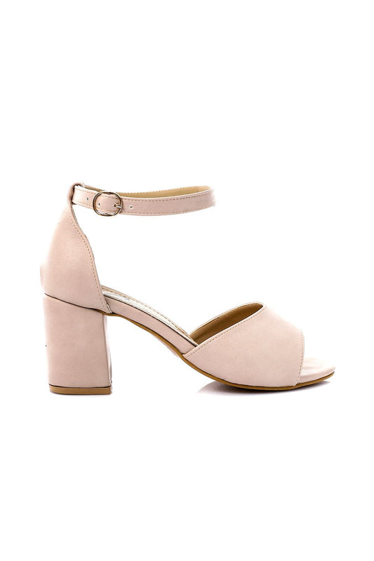 XO Style Stylish Plain High Heeled Sandals