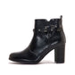 Shoeroom Side Zip-up Half Boot