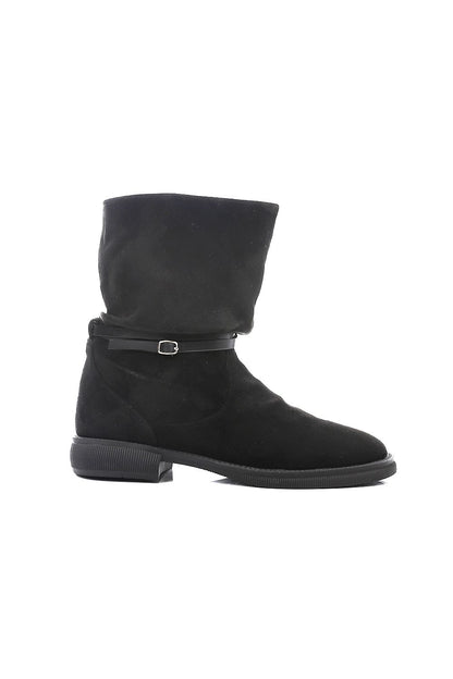 Suede Slouchy Boots