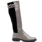 Mr.Joe Bi-Tone Side Zipper knee High Boot