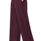 Smoky Wide Leg High Waisted Soft Tweed Pants