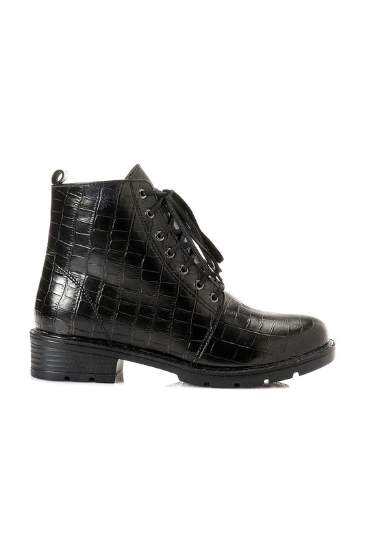 XO Style Lace Up Combat Boots