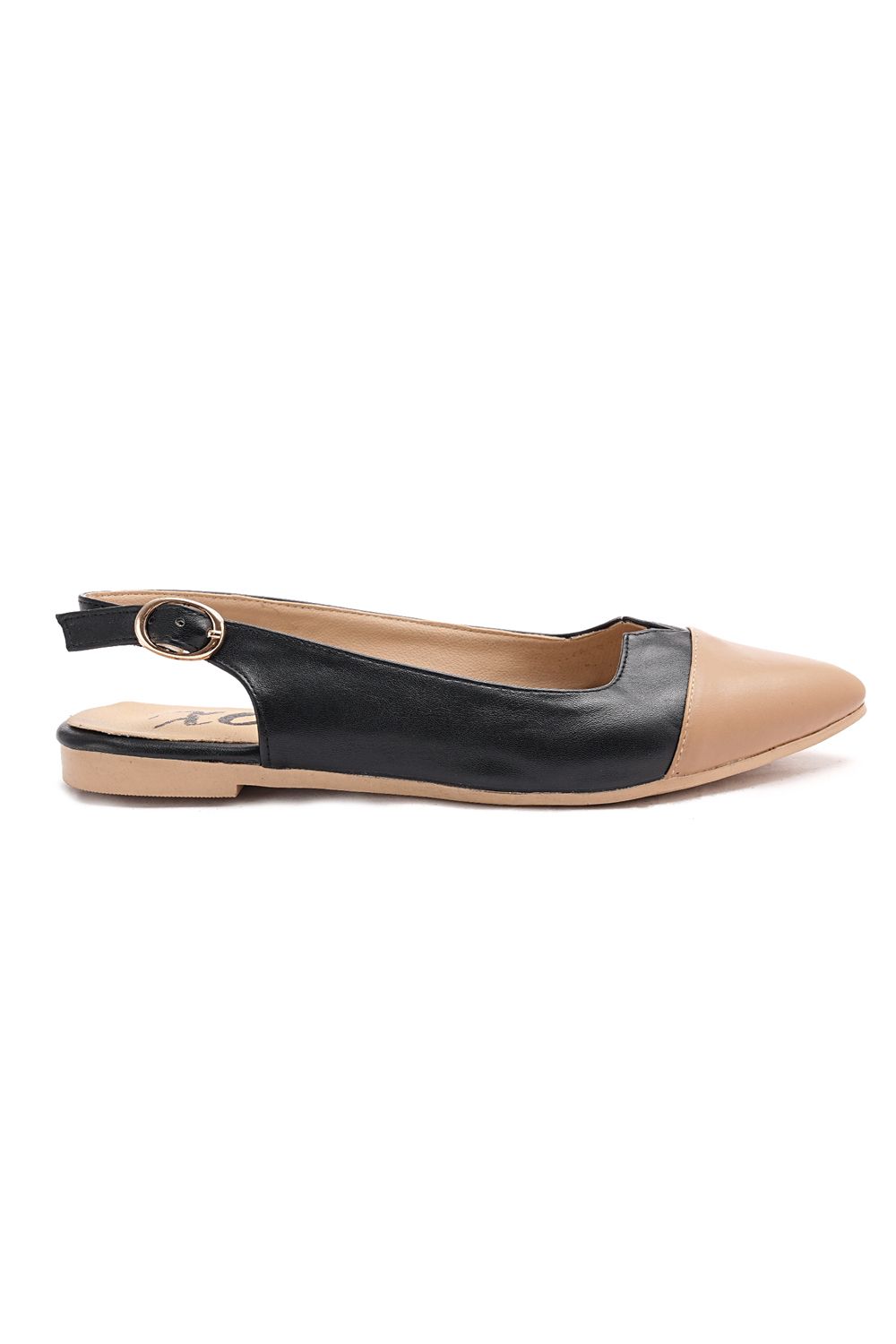 XO Style Bi-Tone Flat Shoes