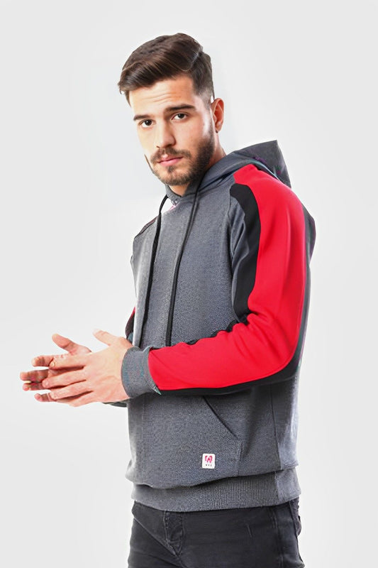 Izor Long Sleeve With Kangroo Pockets Hoodie