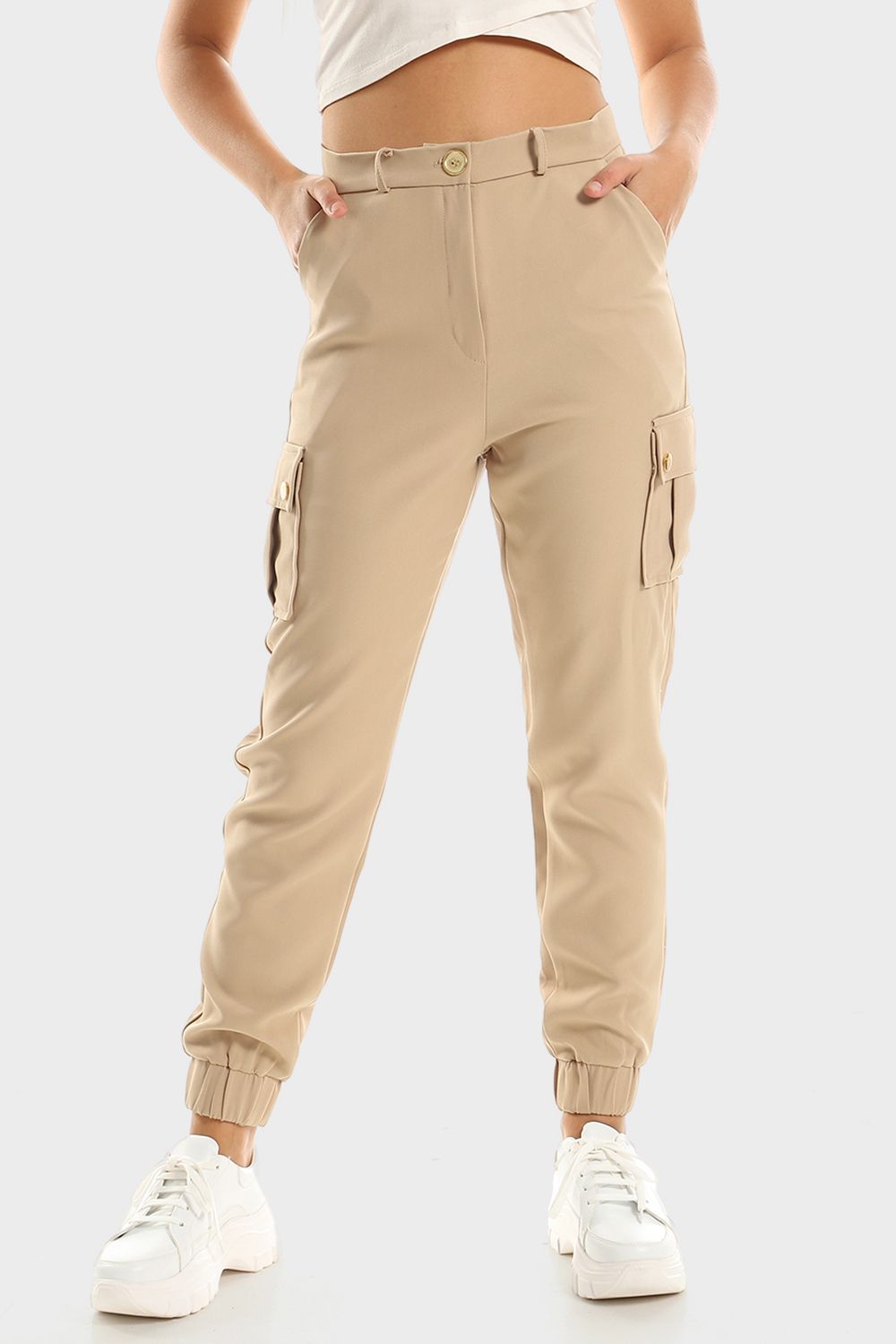 Mr.Joe Jogger Pants with Elastic Hems