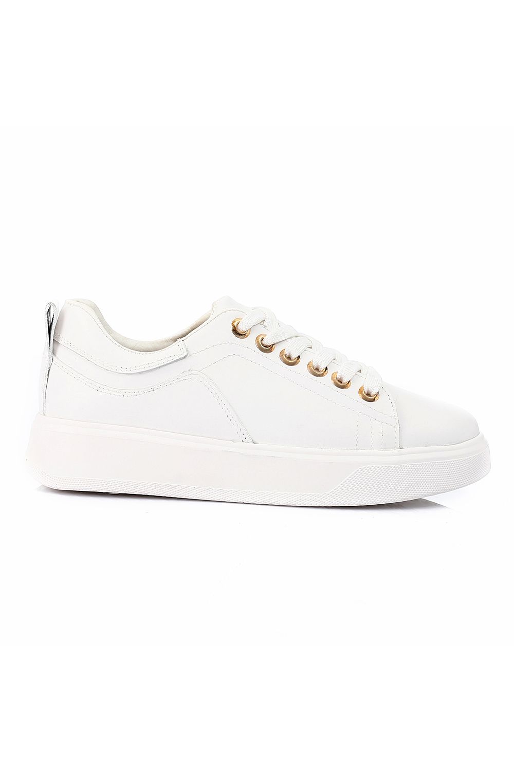 Mr.Joe Plain Lace-Up Sneakers