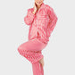 Shechick Bi-Tone Satin Pajama Set