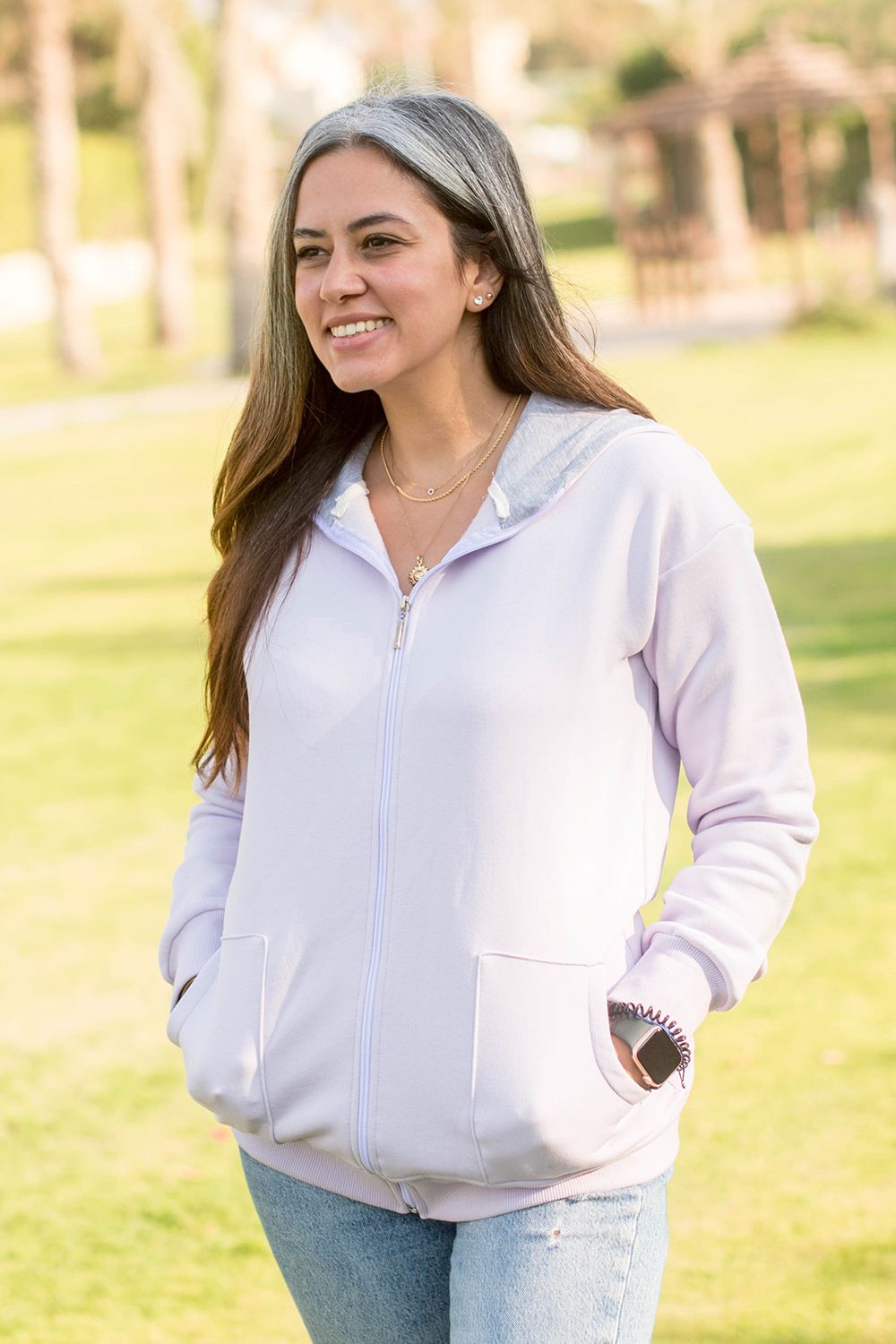 Hesper Maternity Jacket 3 In 1 With Baby Carrier And Bump