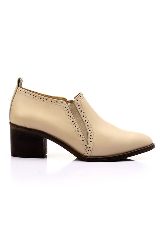 Mr.Joe Oval Toecap Heeled Shoes