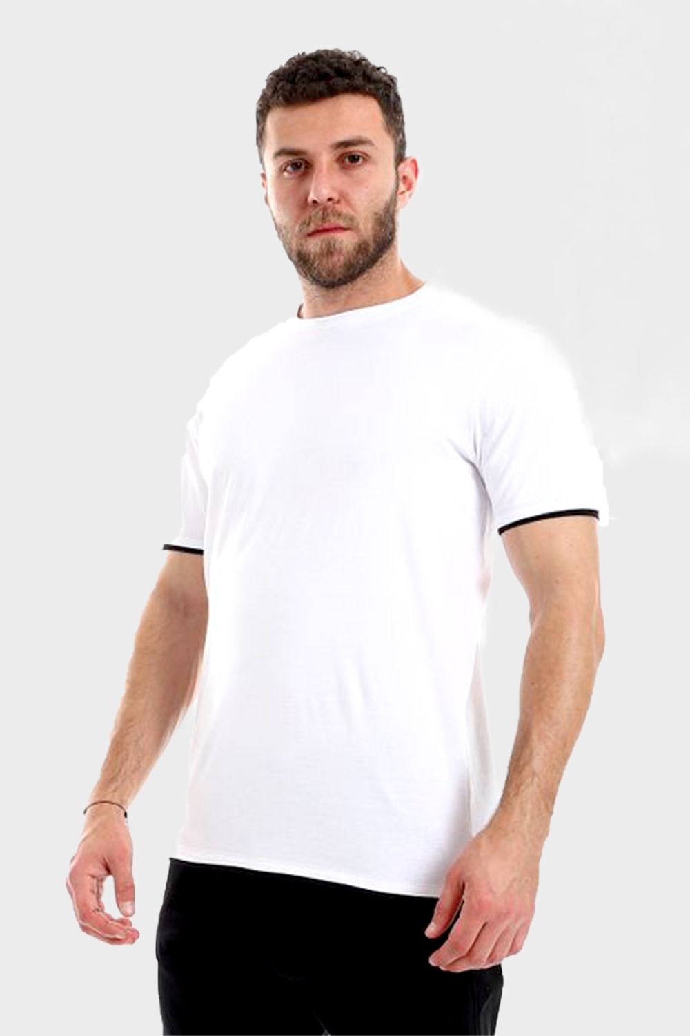 Izor Plain Basic Short Sleeves T-Shirt