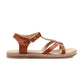 XO Style Open Toe Flat Sandal