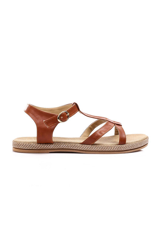 XO Style Open Toe Flat Sandal