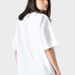 Okoye White Crew Neck Oversized T-Shirt