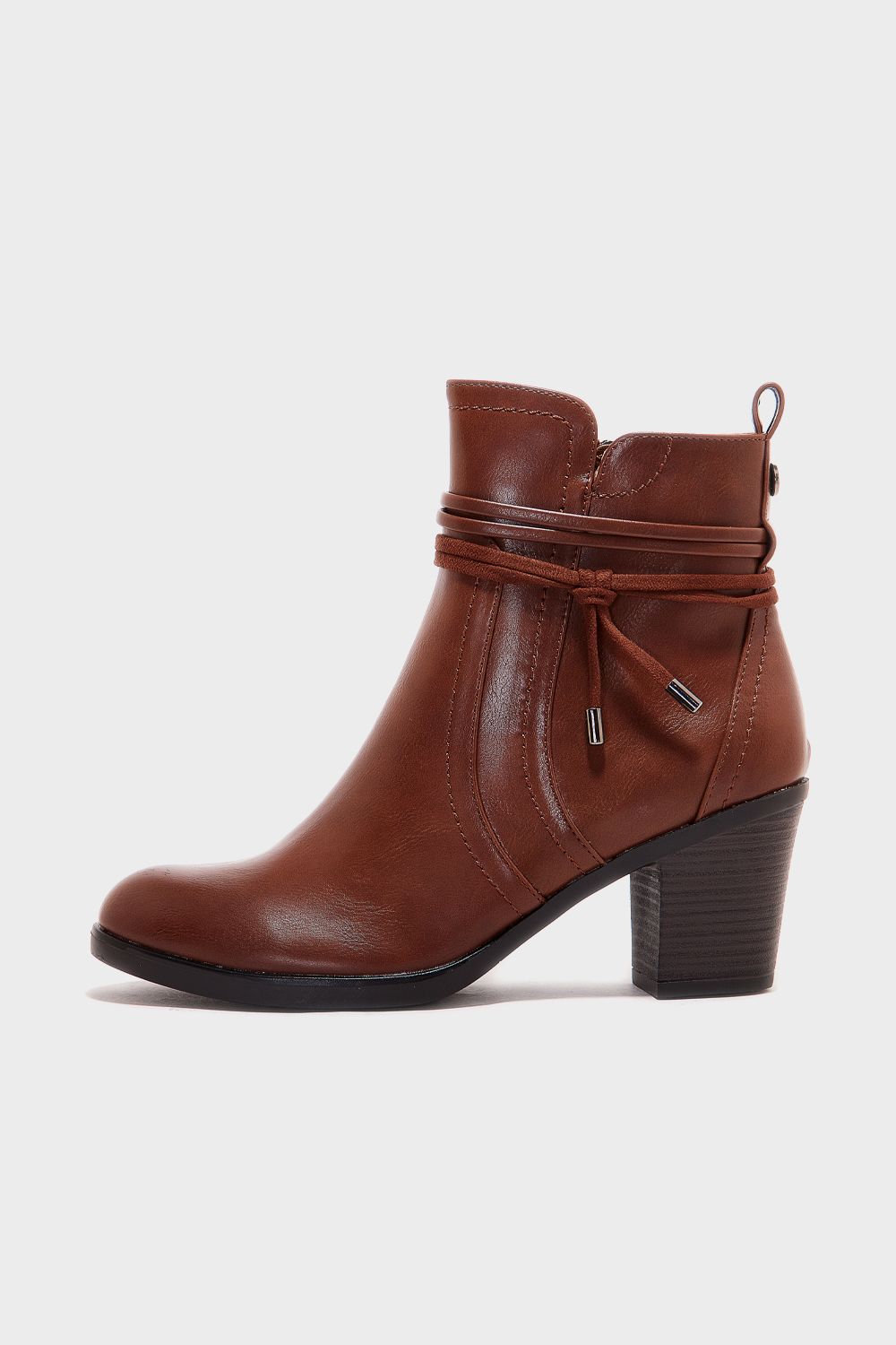 Stylish Heeled Half Boots