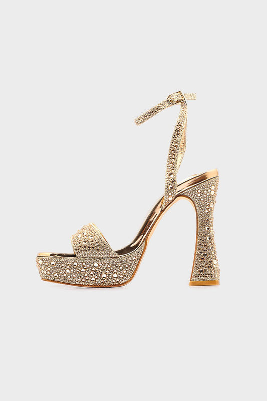 Shoeroom Studded Soiree High Heeled Sandals