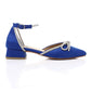 XO Style Fashionable Strassed Strap Heeled Shoes