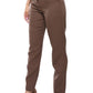 Mr.Joe Slim Fit Pants with Self Belt