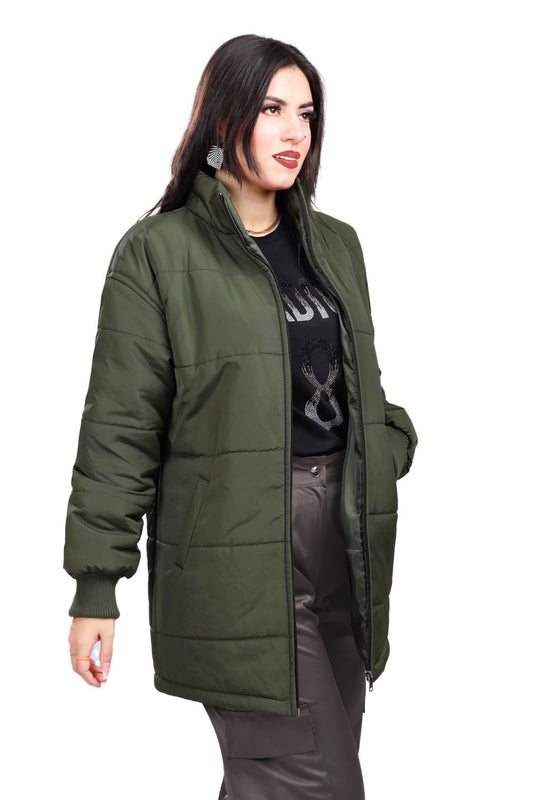 Smoky Long Puffer Jacket