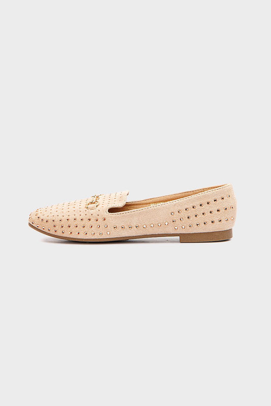 Shoeroom Strassed Flat Shoes