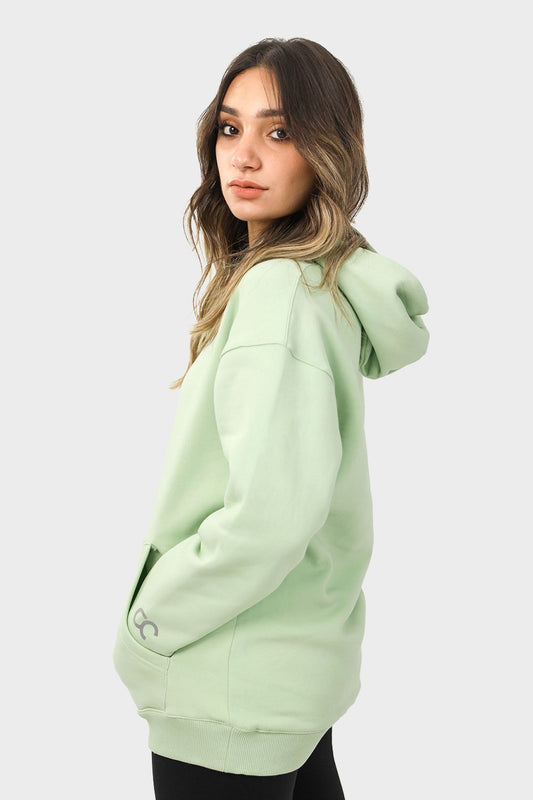 Shechick Plain Oversized Hoodie