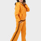 Shechick Bi-Tone Hoodie & Sweatpants Tracksuit Set