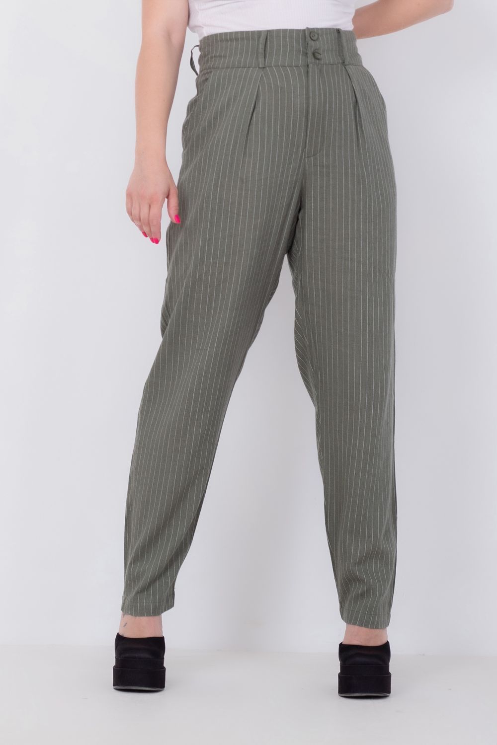 Miss Venus Classic Stripped Pants