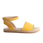 Xo Style Flocked Leather Sandal