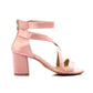 XO Style Plain High Heels Sandals