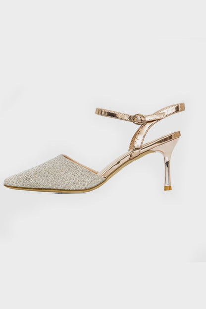 حذاء سواريه بكعب عالي