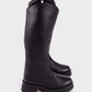 Okoye Black Plain Boot