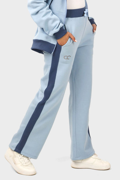 Bi-Tone Straight Leg Sweatpant