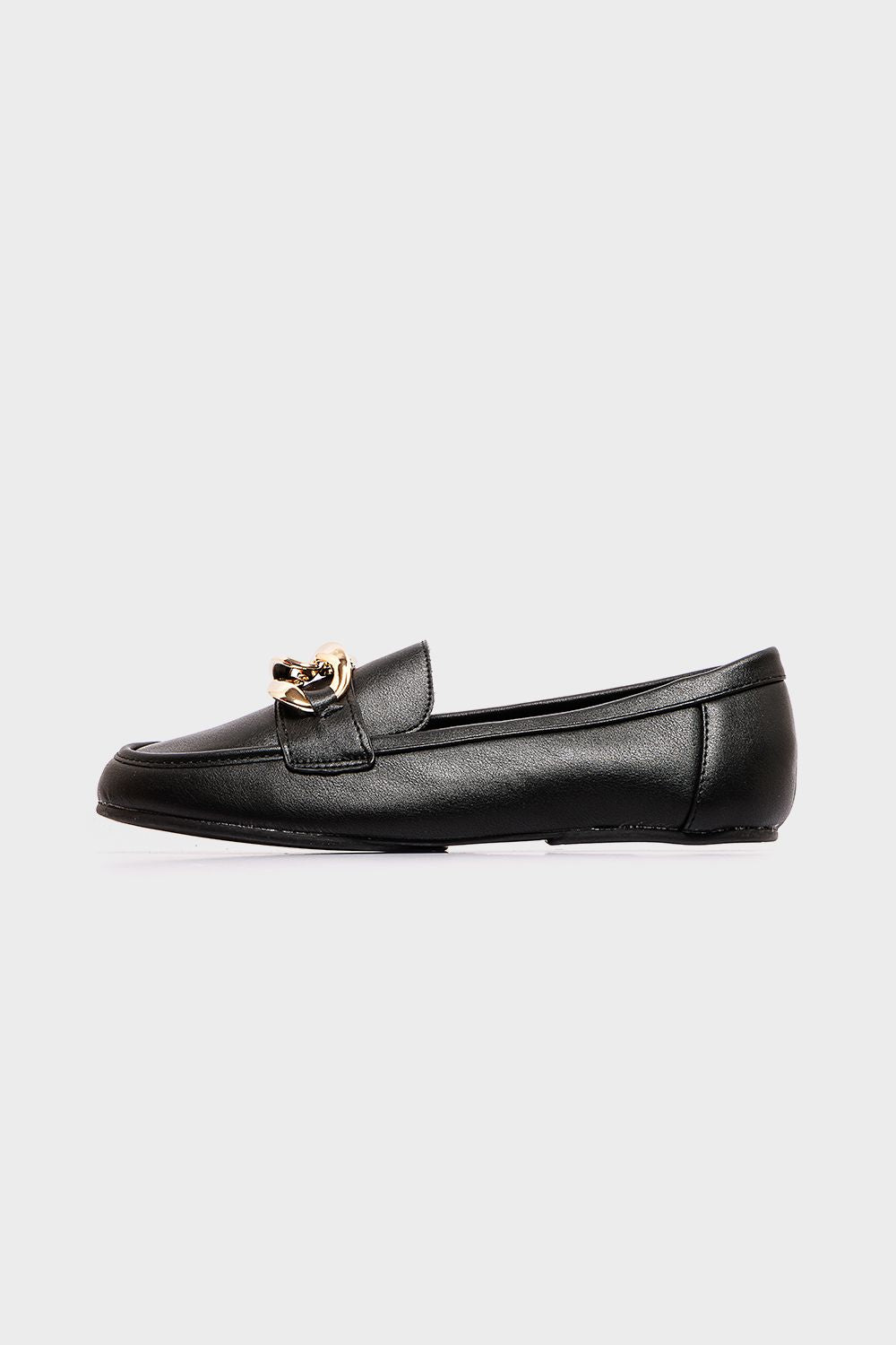 Upper Chain Simple Loafer