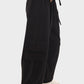 Okoye Black Side Pockets Sweatpants