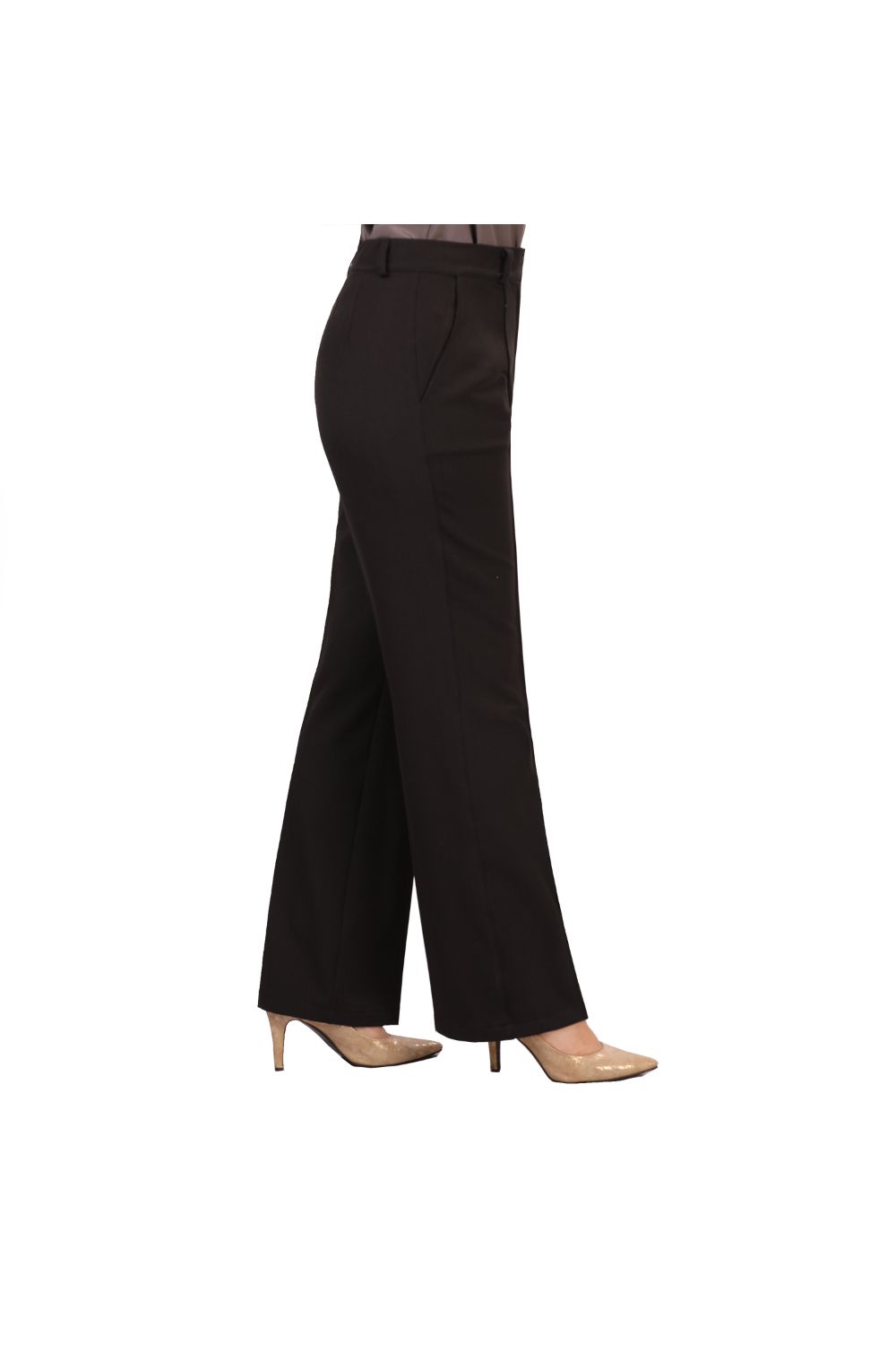 Smoky Classic High Waist Straight Leg Pants