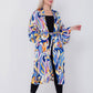 Miss Venus Colorful Maxi Cardigan