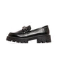 Shoeroom Metal Chain Flat Shoes