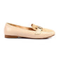 Xo Style Golden Bow Flat Shoes