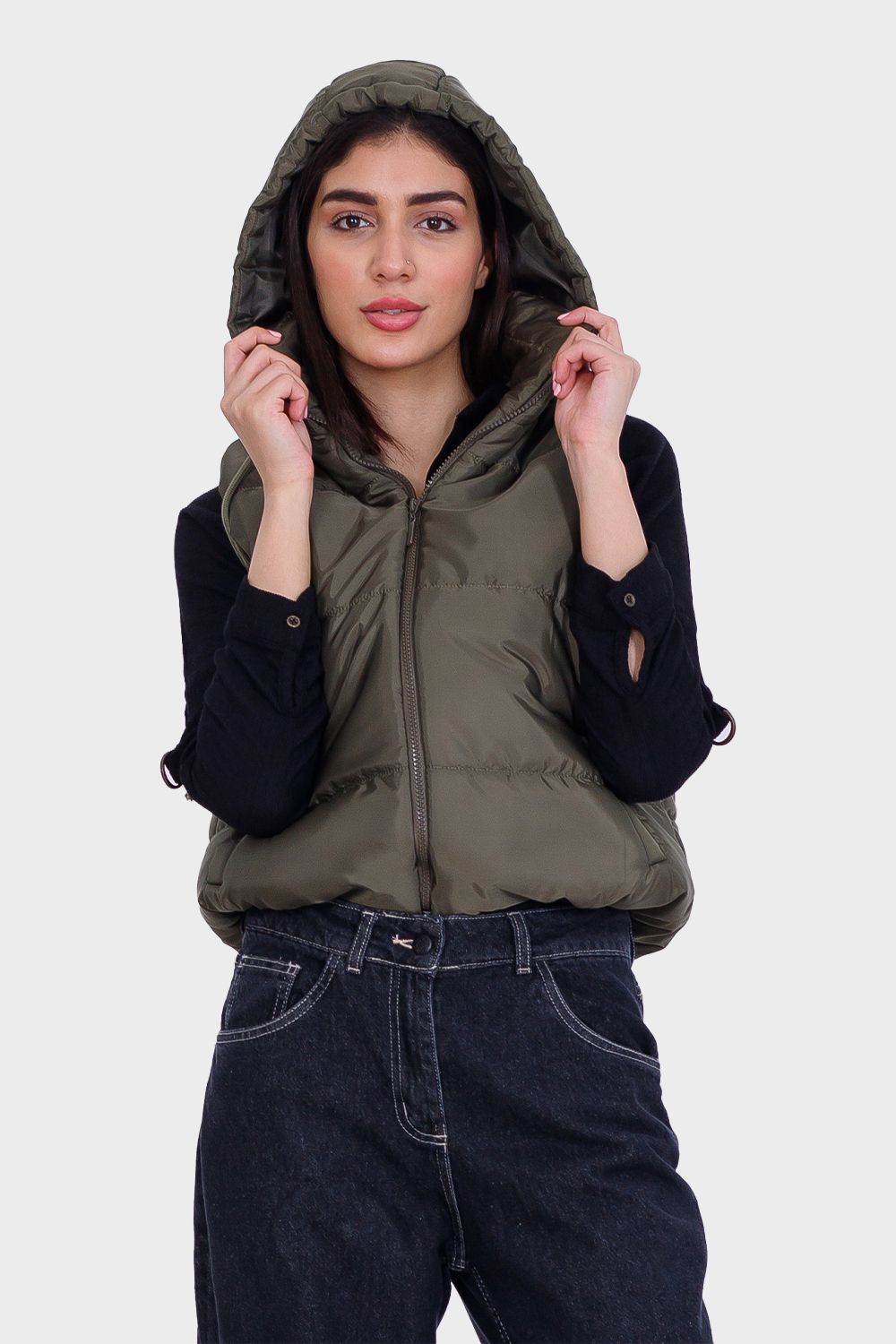 Miss Venus Hooded Waterproof Vest