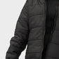 Black High Neck Puffer Jacket