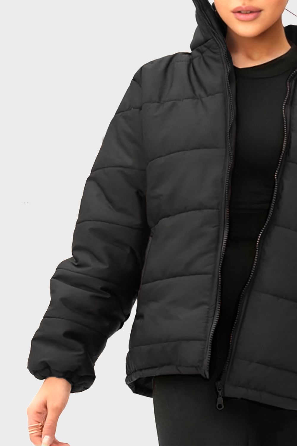 SO-OFF High Neck Puffer Jacket