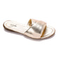 Mr.Joe Plain Casual Metallic Slippers