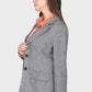 Smoky Notched Lined Blazer