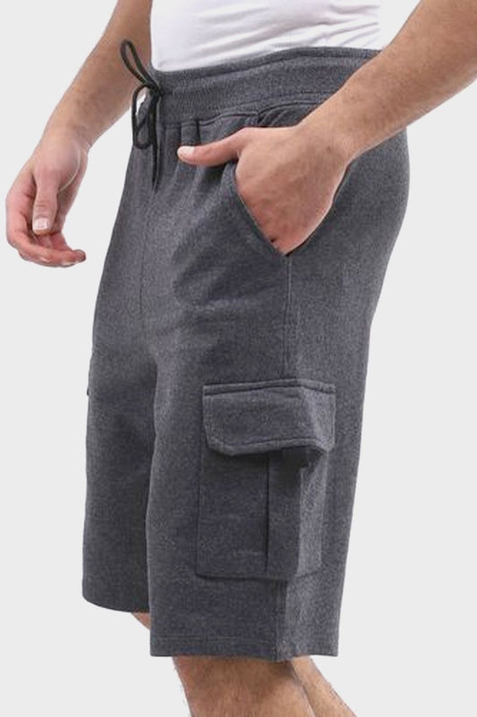 Izor Slip On Cargo Shorts with Drawstring