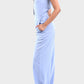 Okoye Light Sky Blue Sleeveless Jumpsuit