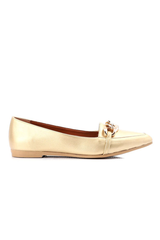 XO Style Golden Chain Ballerina