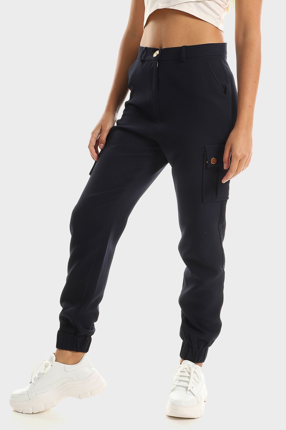 Mr.Joe Jogger Pants with Elastic Hems