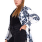 Miss Venus Casual Printed Blazer