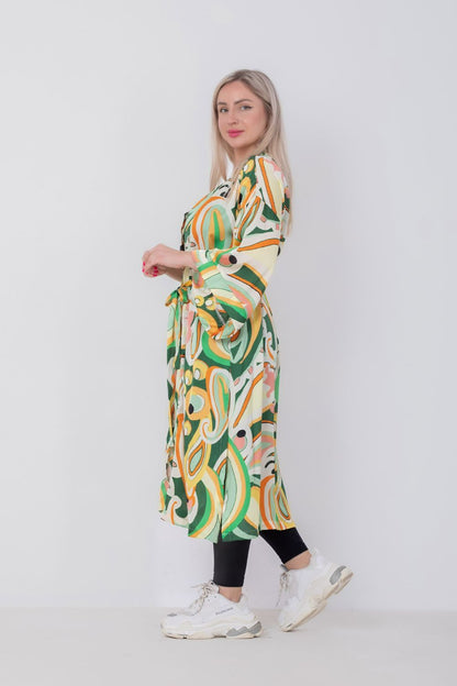 كارديجان ماكسي ملون