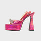 Shoeroom Holographic Soiree High Heeled Sandals